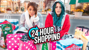 24 HOUR Shopping Challenge! Niki and Gabi