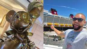Day One of Our Awesome Vacation Aboard The Disney Fantasy | Magical Inside Stateroom | Sailing Away!
