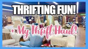SO MUCH CHEAPER THAN GOODWILL! CHARITY THRIFT SHOP BARGAINS! THRIFT WITH ME & HAUL!