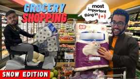 Grocery Shopping in Canada | NEVER forget to buy this in CANADA | International Student Vlogs