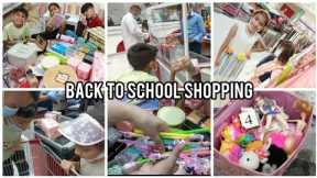 BUYING NEW SCHOOL SUPPLIES FOR 4KIDS ! BACK TO SCHOOL 🎒 SHOPPING 2022