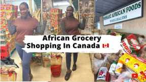 Cost of Living In Canada | African Grocery Shopping In Canada | Cost of Living In Ontairo