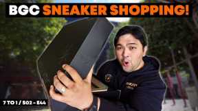 Jordan, Nike, and Adidas Sneaker Shopping at BGC!
