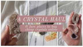 CRYSTAL HAUL + Fave Online Stores For Cheap & Affordable Crystals