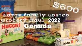 Large Family Gorcery Shopping - $600 Costco Grocery Haul