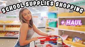 SCHOOL SUPPLIES SHOPPING + HAUL 2021| *back to school essentials!*