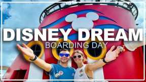 Our FIRST Disney Cruise! | Boarding the Disney Dream in 2022!
