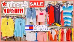 🤩MACY'S TOMMY HILFIGER CLOTHING SALE 40%OFF‼️MACY'S SALE‼️Macy's SHOP WITH ME❤︎