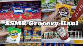 ASMR Grocery Shopping and Haul no talking relaxing vlog in Supermarket