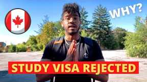 * CANADA STUDY VISA REJECTED * | TOP 5 Reasons why  Study Visas for Canada are getting REJECTED!