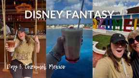 DISNEY CRUISE LINE DAY THREE COZUMEL, MEXICO | Disney Fantasy | May 2022 | Bethany Vinton