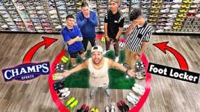 Last Employee To Leave Sneaker Store Wins Shopping Spree! (Footlocker VS Champs)