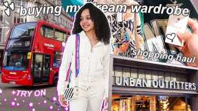 Buying My DREAM WARDROBE + SUPER CUTE Clothing Haul *London Vlog*