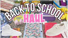 Back to School Shopping Haul 2022 / School Supplies and Clothing Haul