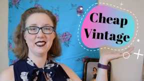 PLACES TO FIND CHEAP VINTAGE: Online and In Store 2020 || Vintage Shopping