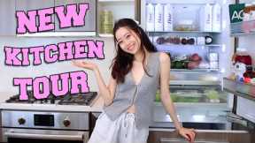 Organize my NEW KITCHEN with me & grocery shopping in NYC!!