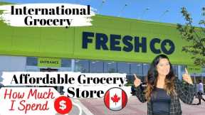 CANADA AFFORDABLE INTERNATIONAL GROCERY STORE | Come Grocery Shopping With Me, GOBI BROCCOLI PARATHA