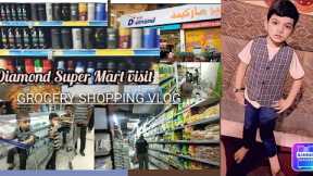 Grocery Shopping Haul in Pakistan, Diamond Super mart Karachi| Monthly Grocery shopping Vlog| #vlog