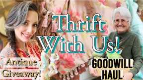 Goodwill and Antique Haul - Thrift Shop With Us for Spring Decorating
