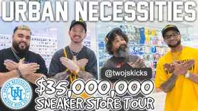 BEHIND THE SUCCESS OF URBAN NECESSITIES AND TWO JS KICKS *$30,000,000 Sneaker Store Tour*