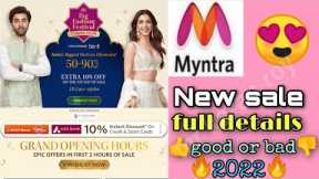 Big Fashion festival Myntra sale | full details good or bad 😍