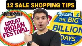 Flipkart big billion days and Amazon Great Indian festival Best Sale shopping tips and tricks.