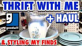 I spy? Goodwill THRIFT WITH ME & THRIFT HAUL * home decor thrift shopping and styling my finds!
