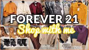 FOREVER 21 WOMEN'S FALL CLOTHING 2022 SHOP WITH ME AFFORDABLE FALL FASHION FINDS!