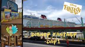 Disney Fantasy Cruise Embarkation Day- July 2022