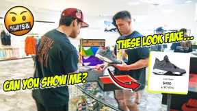 CASHING OUT CUSTOMERS IN OUR SNEAKER STORE! *Day in the Life of a Sneaker Store Owner*