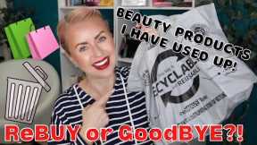 ReBuy or GoodBYE?! Beauty Products I've Used Up | SPEED REVIEWS | Steff's Beauty Stash