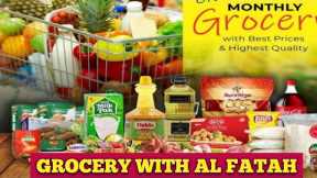 Monthly Grocery Shopping with Al Fatah