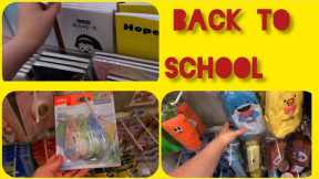 vlog in Korea: #013 ✌️back to school 🎒 shopping school supplies from korea