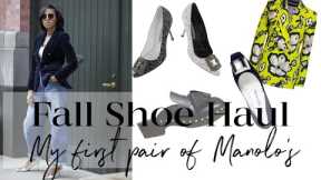 Fall Shoe Shopping Haul + New Clothes | Manolo Blahnik, Khaite + More | SimplyShannah