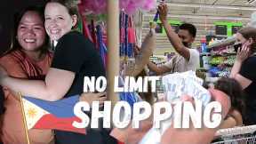 NO LIMIT SHOPPING in the Philippines | HUGE Surprise for a deserving family | HOUSE SWAP Episode 8