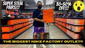 SNEAKER SHOPPING AT THE BIGGEST NIKE FACTORY OUTLET IN THE NORTH!!!