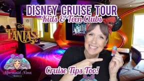 Disney Fantasy Cruise Ship - Kids & Teen Clubs TOUR