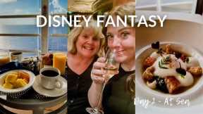 DISNEY CRUISE LINE DAY TWO AT SEA | Disney Fantasy | May 2022 | Bethany Vinton