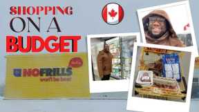 Shopping on a BUDGET! Grocery Shopping Haul| Cost of Living in Canada 🇨🇦