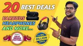 Amazon Great Indian Festival & Flipkart Big Billion Days 2022 Best Deals on Earbuds & Headphones ⚡⚡