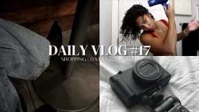 Daily Vlog #17 |  Tons Of Shopping, Wash n Go, & Date Night | Faceovermatter