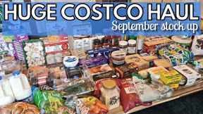 HUGE COSTCO HAUL | BULK BUYING | SEPTEMBER COSTCO HAUL | SHOPPING HAUL UK | FAMILY COSTCO HAUL |