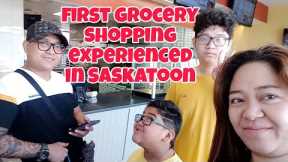 first grocery shopping || welcome to neighborhood grocery store || Team Judit in Canada 🇨🇦