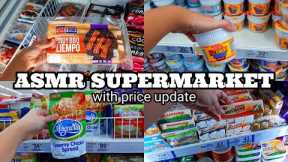 ASMR SUPERMARKET with price update┃ Relaxing Grocery Shopping Haul