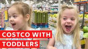 Big Family Costco Shopping With Five Toddlers