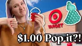 Fidget Toy Shopping at Target 🎯 | NO BUDGET 💸🤑💰