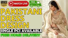 Pakistani Dress Design 2022 | Buy Single Piece Pakistani Suits Online | Free ✈️ visit SareesWala.com