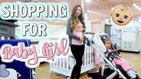 FIRST TIME SHOPPING FOR BABY GIRL!