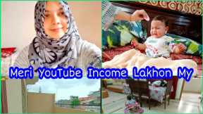 Vlog 114❤️YouTube Mje Lakhon Day Rha ha❤️Life of Mom With 8TH Months Baby❤️Couple Vlog ❤️Allaya