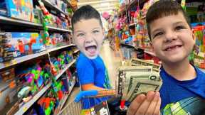 Caleb Goes TOY SHOPPING and LEARNs ABOUT SAVING MONEY with Mommy! Best TOYS EVER!